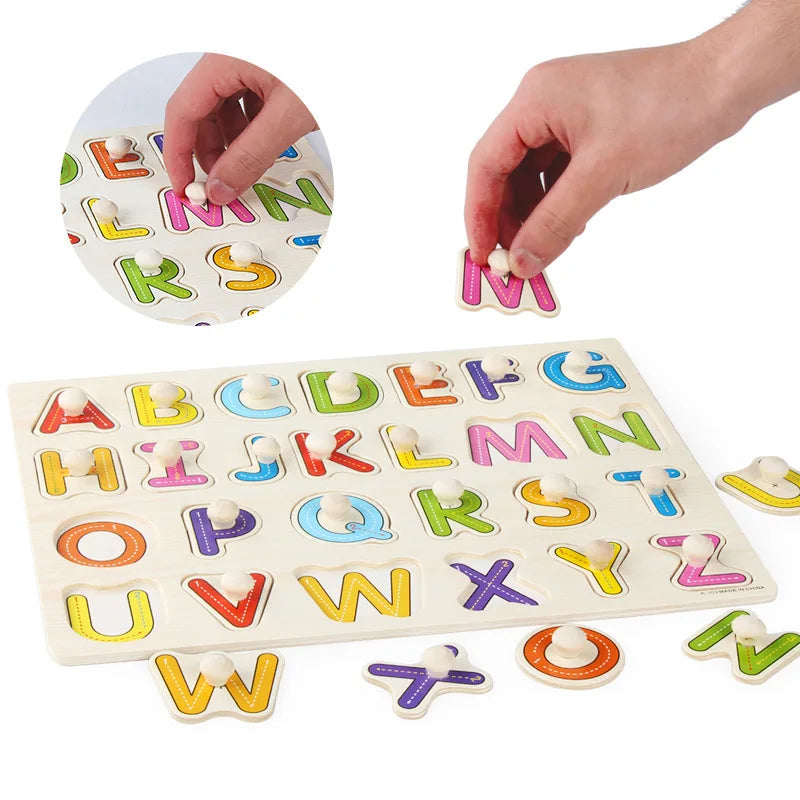 Jucării educative Montessori pentru copii, puzzle, joc pentru copii, puzzle, tablă, puzzle, puzzle pentru copii, puzzle-uri din lemn pentru copii de 2-3 ani, date.