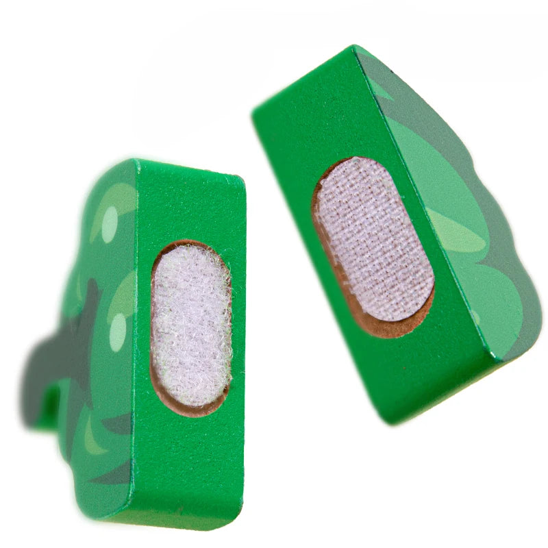 Jucării din lemn fructe și legume, pentru copii