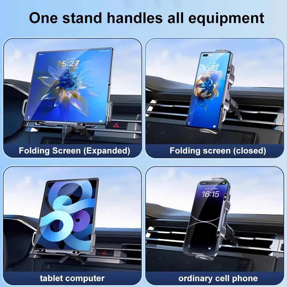 Încărcător wireless auto, suport pliabil pentru ecran, încărcare rapidă , suport pentru telefon