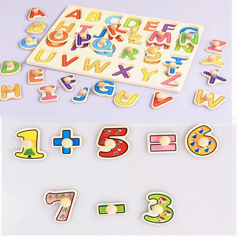 Jucării educative Montessori pentru copii, puzzle, joc pentru copii, puzzle, tablă, puzzle, puzzle pentru copii, puzzle-uri din lemn pentru copii de 2-3 ani, date.