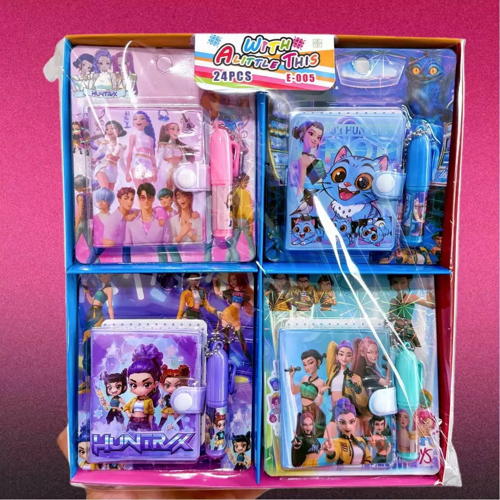 Kpop Demon Hunters Mini caiet cu pix