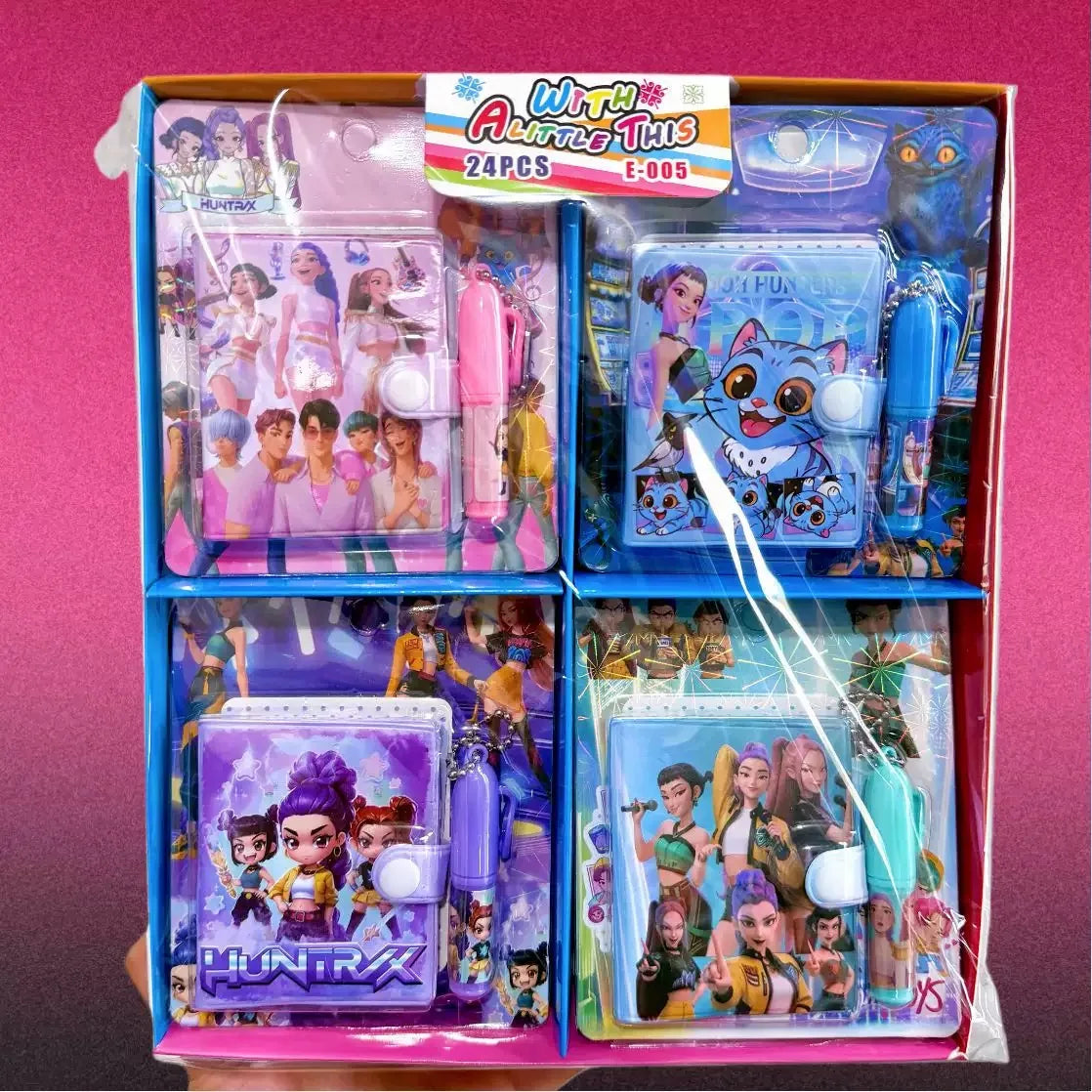 Kpop Demon Hunters Mini caiet cu pix