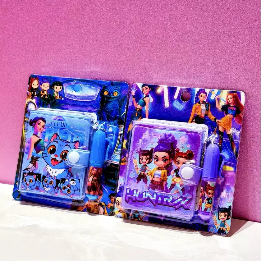 Kpop Demon Hunters Mini caiet cu pix