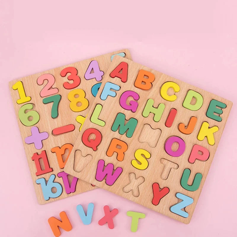 Jucării educative Montessori pentru copii, puzzle, joc pentru copii, puzzle, tablă, puzzle, puzzle pentru copii, puzzle-uri din lemn pentru copii de 2-3 ani, date.