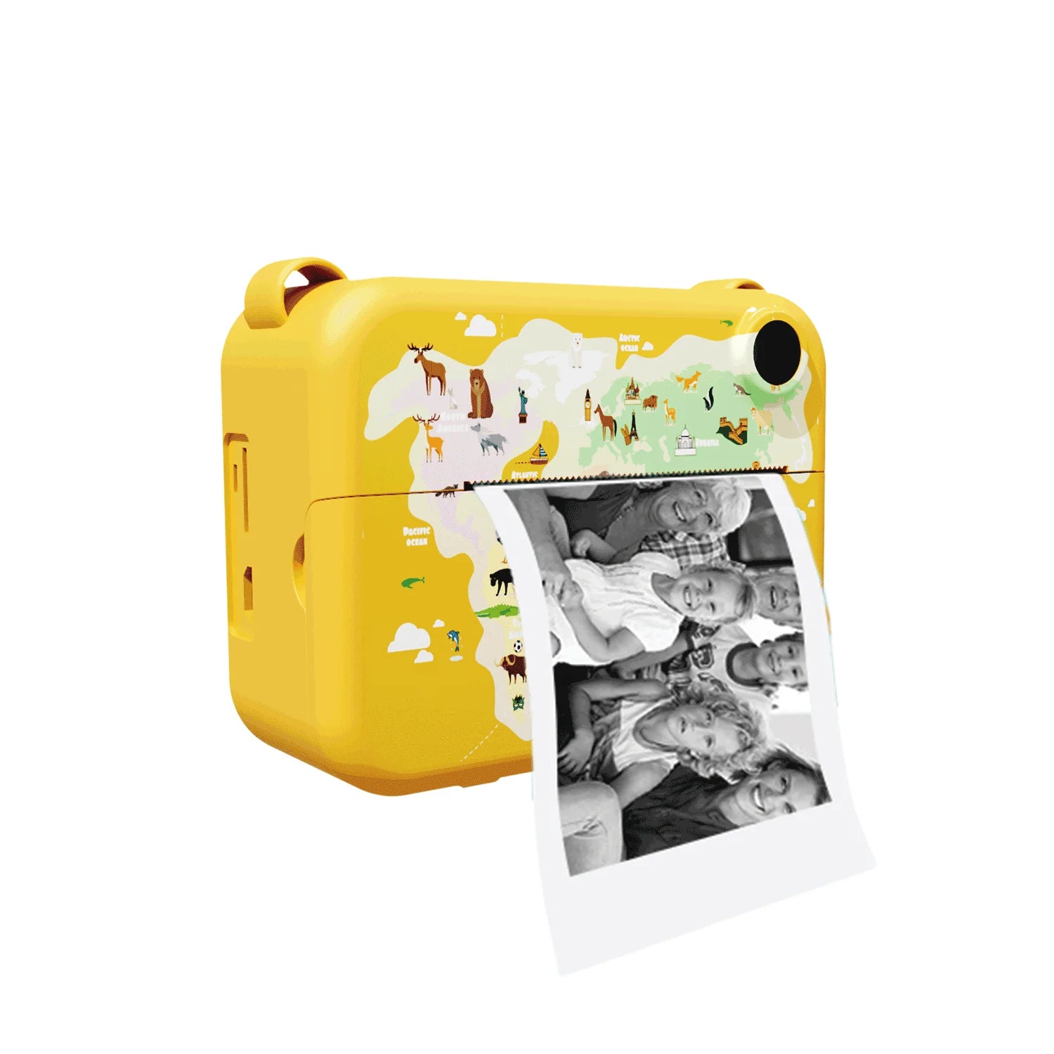 Aparat foto digital pentru copii, imprimare instantanee, înregistrare video, mini imprimantă termică, educațional, cadou de ziua de naștere