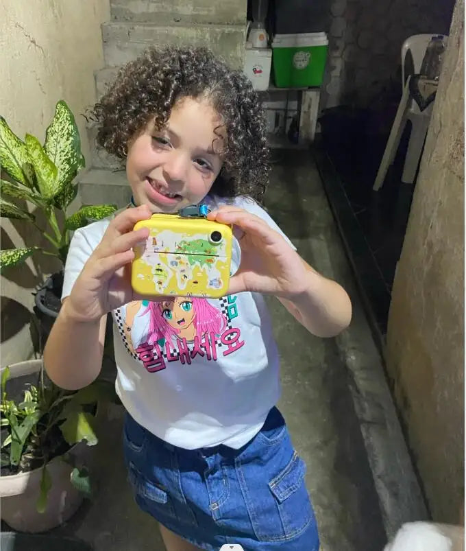 Aparat foto digital pentru copii, imprimare instantanee, înregistrare video, mini imprimantă termică, educațional, cadou de ziua de naștere