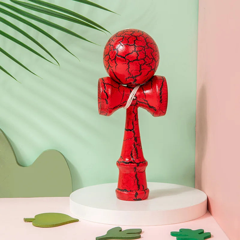 Kendama, antrenează coordonarea ochi-mână pentru copii și adulți, distracție în aer liber, jonglerie, minge sport