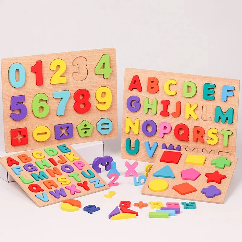 Jucării educative Montessori pentru copii, puzzle, joc pentru copii, puzzle, tablă, puzzle, puzzle pentru copii, puzzle-uri din lemn pentru copii de 2-3 ani, date.