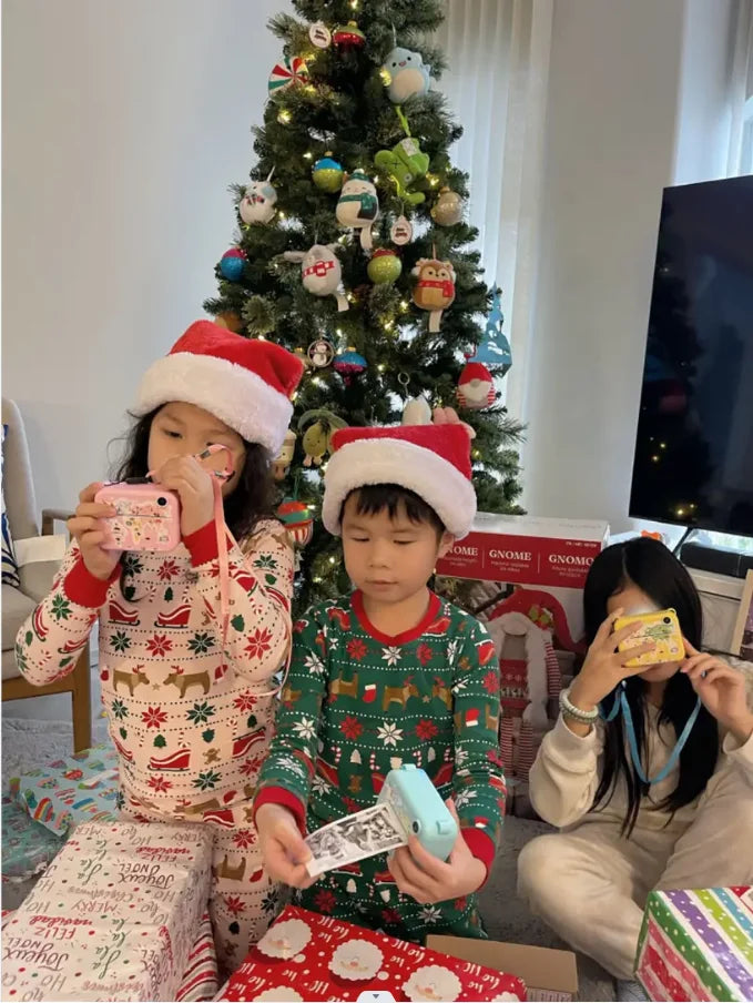 Aparat foto digital pentru copii, imprimare instantanee, înregistrare video, mini imprimantă termică, educațional, cadou de ziua de naștere