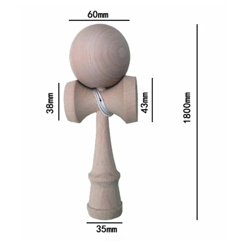 Kendama, antrenează coordonarea ochi-mână pentru copii și adulți, distracție în aer liber, jonglerie, minge sport