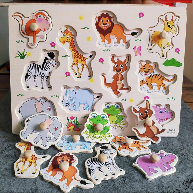 Jucării educative Montessori pentru copii, puzzle, joc pentru copii, puzzle, tablă, puzzle, puzzle pentru copii, puzzle-uri din lemn pentru copii de 2-3 ani, date.